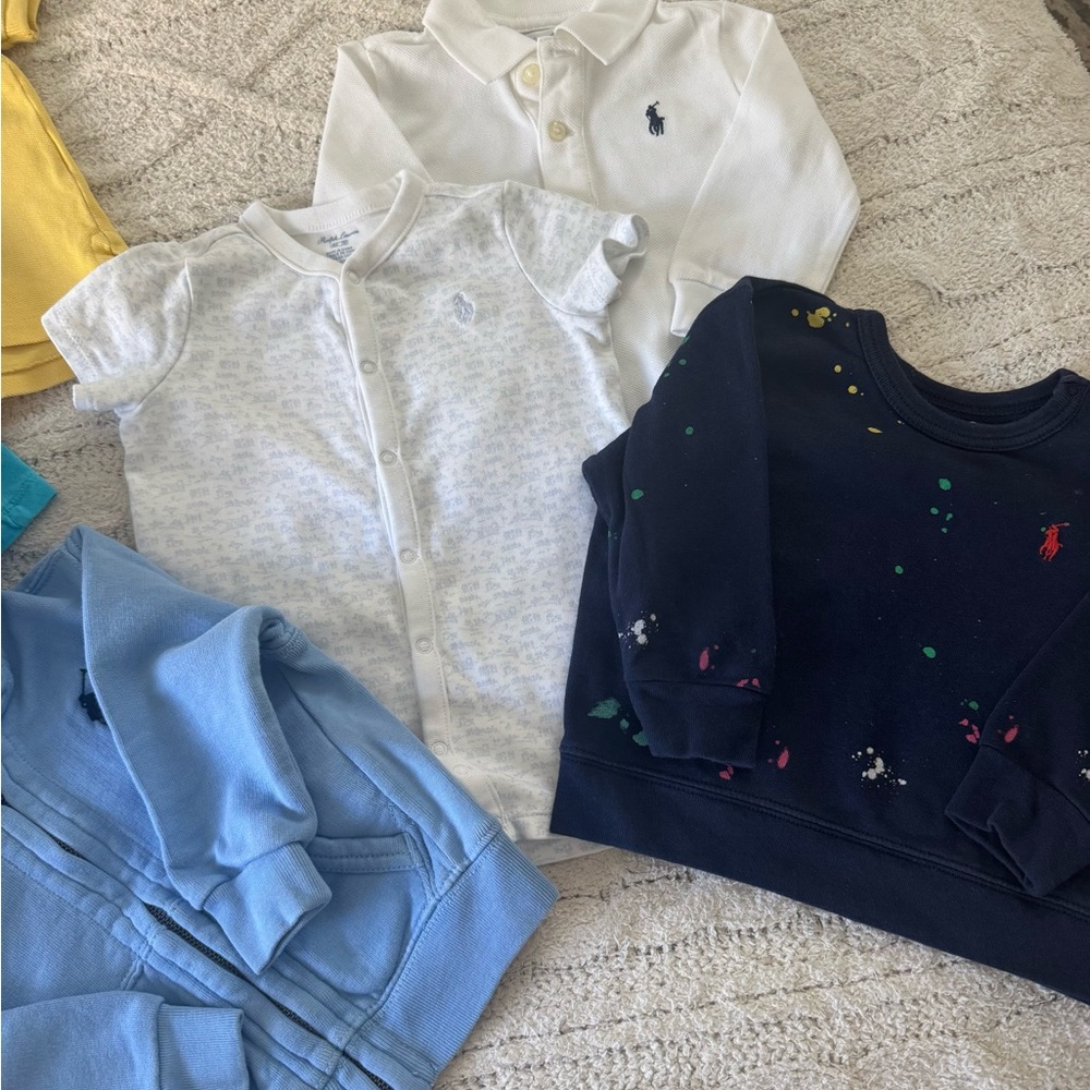 Ralph Lauren Polo 9 pieces for baby